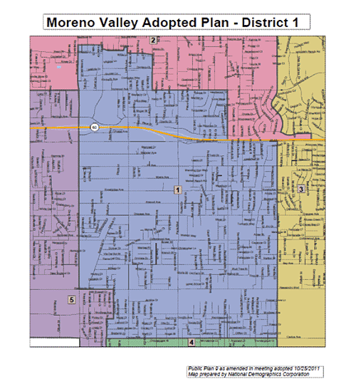 Map 9 District 1
