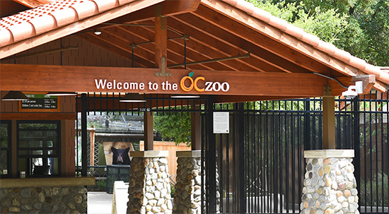OC Zoo entrance