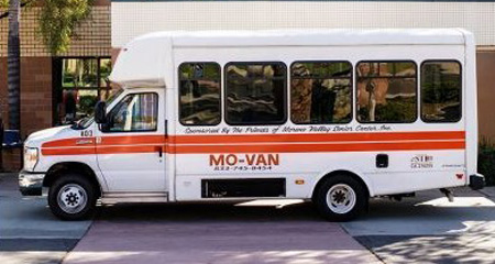 Dial-a-ride van 